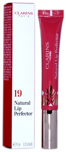 CLARINS Instant Natural Lip Perfector 19 INTENSE SMOKY ROSE Odżywczy błyszczyk rozświetlający z efektem 3D 12 ml