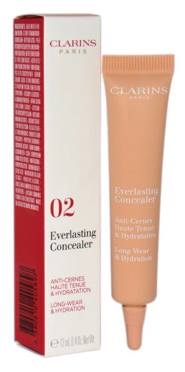CLARINS Everlasting Concealer 02 Light Medium Korektor pod oczy 12ML