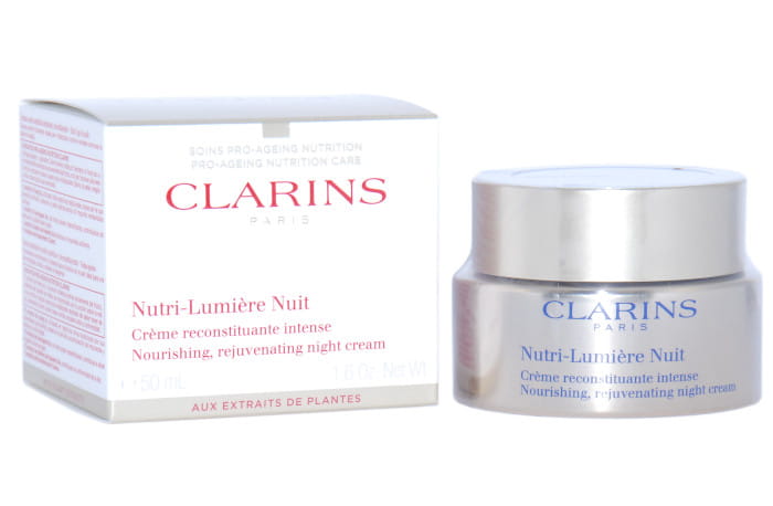 CLARINS NUTRI-LUMIERE NIGHT CREAM NOURISHING REJUVENATING NIGHT CREAM krem na noc do twarzy 60+ 50ml