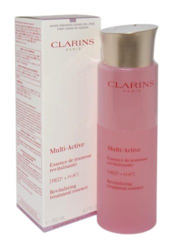 CLARINS MULTI-ACTIVE REVITALIZING TREATMENT ESSENCE Nawilżająca esencja do twarzy dla kobiet 200 ml