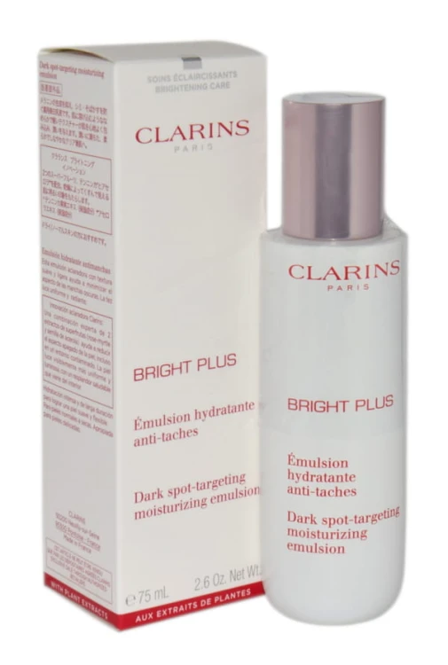 CLARINS Bright Plus Dark Spot-Targeting Moisturizing Emulsion Emulsja rozjaśniająca przebarwienia 75ml