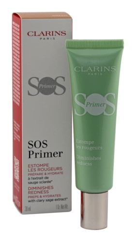 CLARINS SOS PRIMER Green Baza pod makijaż- zielona 30ML