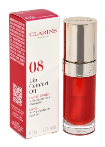 CLARINS Lip Comfort Oil 08 Strawberry nawilżający olejek do ust 7 ml