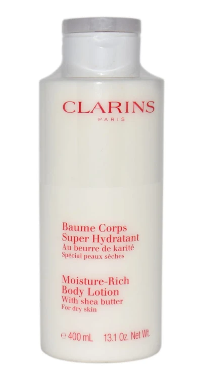 CLARINS Body Shape Up Your Skin Moisture Rich Body Lotion With Shea Butter For Dry Skin nawilżający balsam do ciała 400 ml