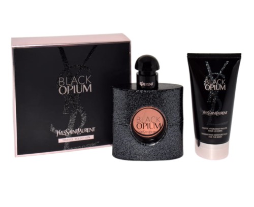 YSL Set(Black Opium Edp 50 ml + Body Lotion 50 ml) Zestaw woda perfumowana i balsam do ciała