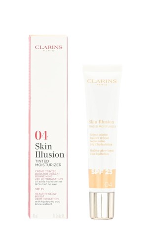 CLARINS SKIN ILLUSION TINTED MOISTURIZER SPF25 04 40ML