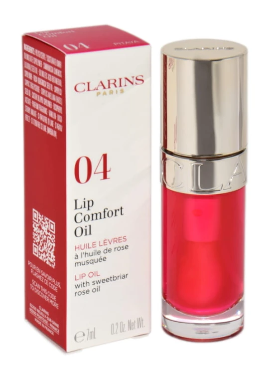 CLARINS Lip Comfort Oil 04 Nawilżający olejek do ust 7 ml