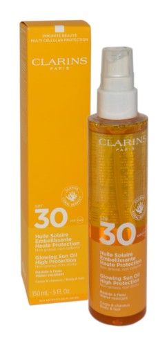 CLARINS Sun Care Body Oil Spf30 Olejek do opalania ciała 150 ml