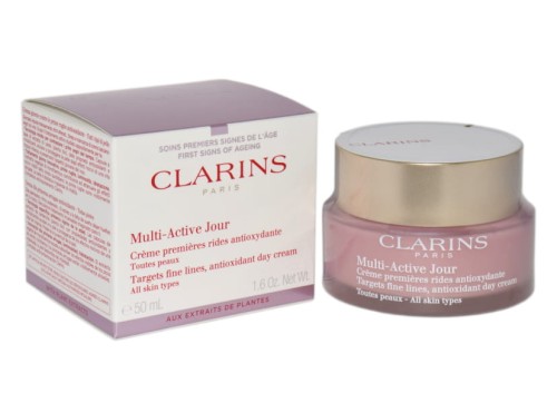 CLARINS Multi Active Day Cream All Skin Types Krem przeciwstarzeniowy na dzień dla wszystkich typów skóry 50 ml 30+