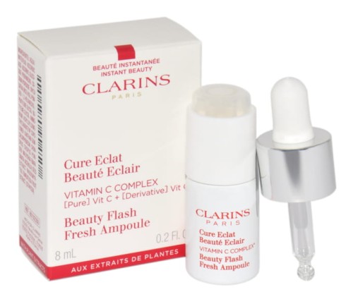 CLARINS Beauty Flash Fresh Ampoule Kuracja do twarzy z wit.C 8ml