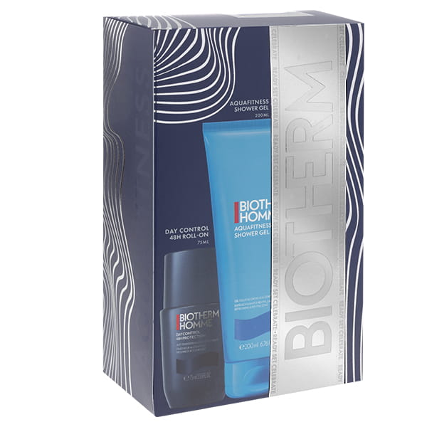 BIOTHERMSet (Aquafitness Shower Gel 200ml + Deo Roll-on 75ml)Zestaw do pielęgnacji ciała