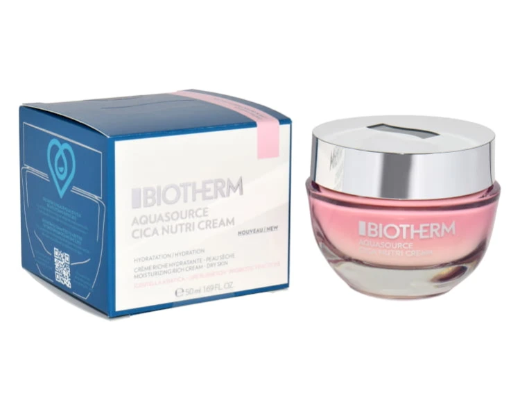 Biotherm Aquasource Cica Nutri Cream nawilżający krem do cery suchej 50 ml