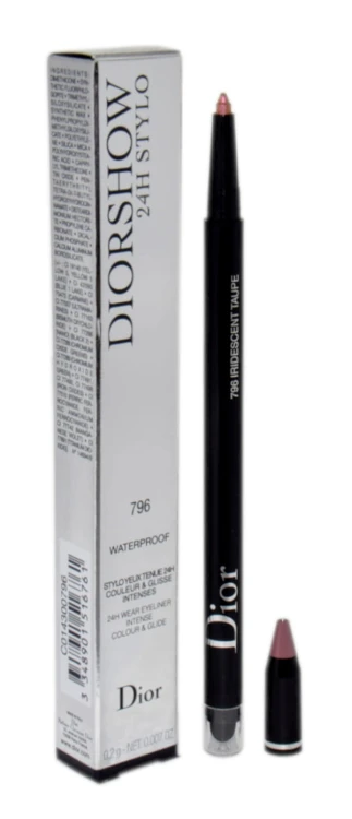DIOR Diorshow 24H Stylo Waterproof Eyeliner 796 Iridecent Taupe Wodoodporny eyeliner 0,2g
